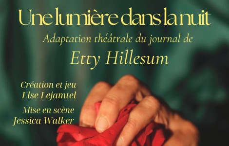 Mardi 11 novembre 2025 // 18h // Adaptation théâtrale ‘Une lumière dans la nuit’ – Le journal de Etty Hillesum // CCFA // en français
