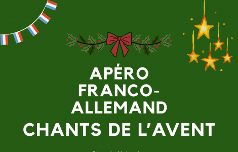 Dimanche 14 décembre 2025 // 17h // Apéro Franco-Allemand ‘Chants de l’Avent’ // CCFA